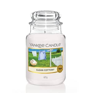 Yankee Candle clean cotton - groot